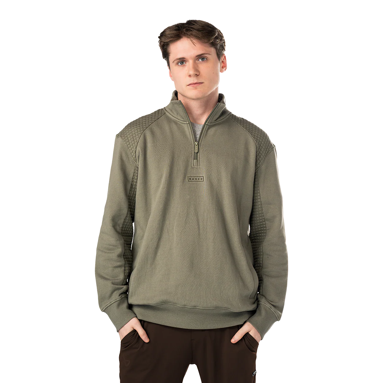 BAUER Fireside Quilted ¼ Zip Senior