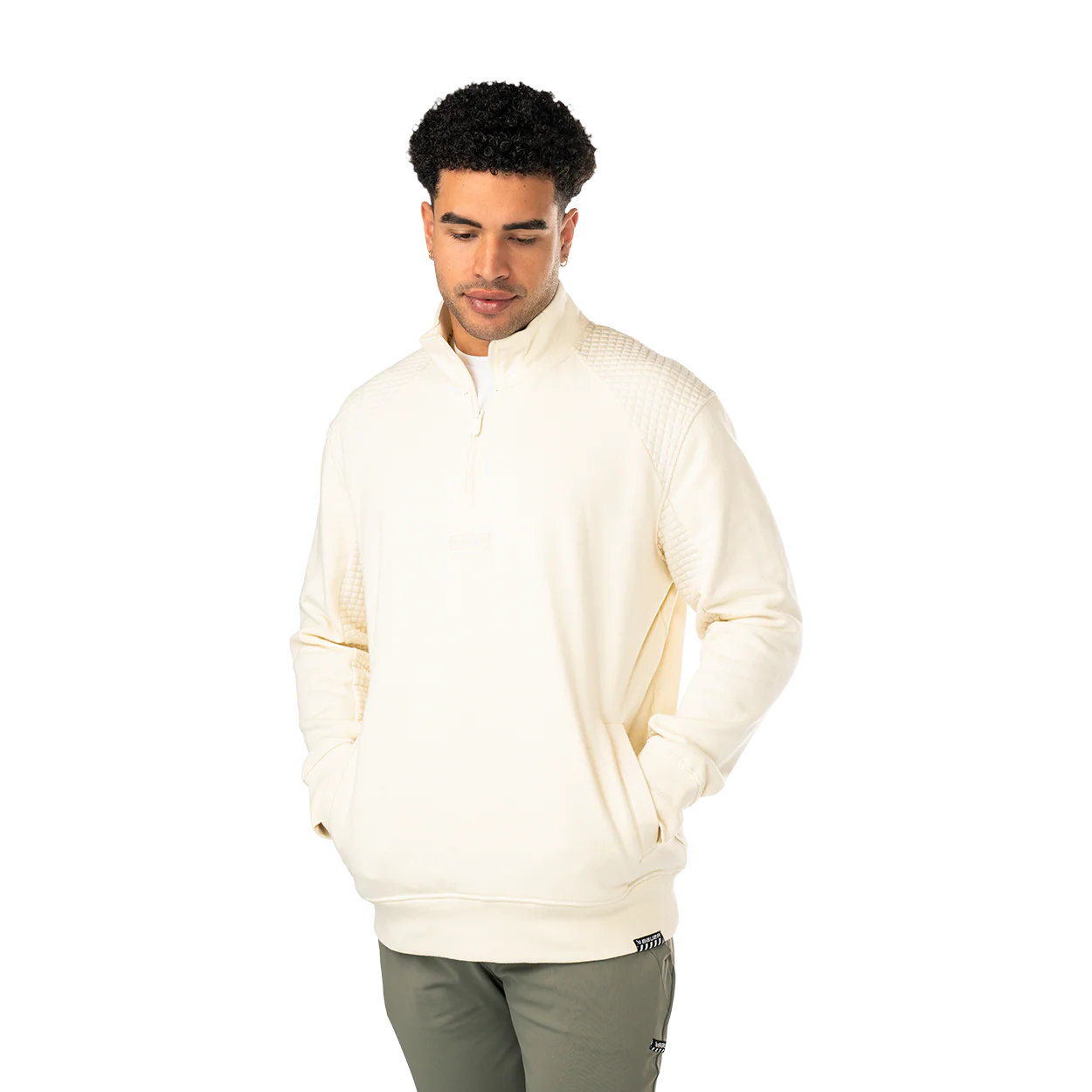 BAUER Fireside Quilted ¼ Zip Senior - Image 12
