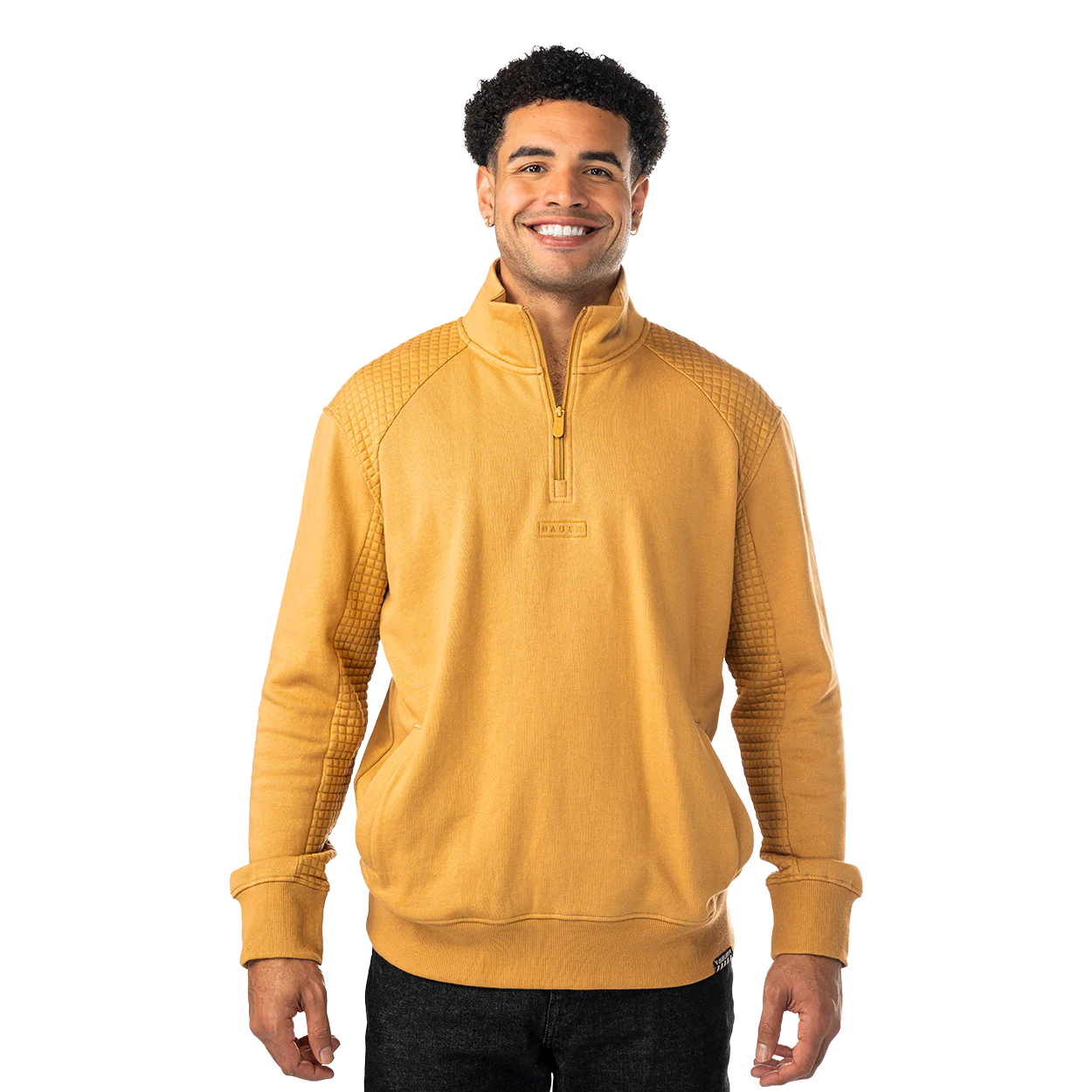 BAUER Fireside Quilted ¼ Zip Senior - Image 8