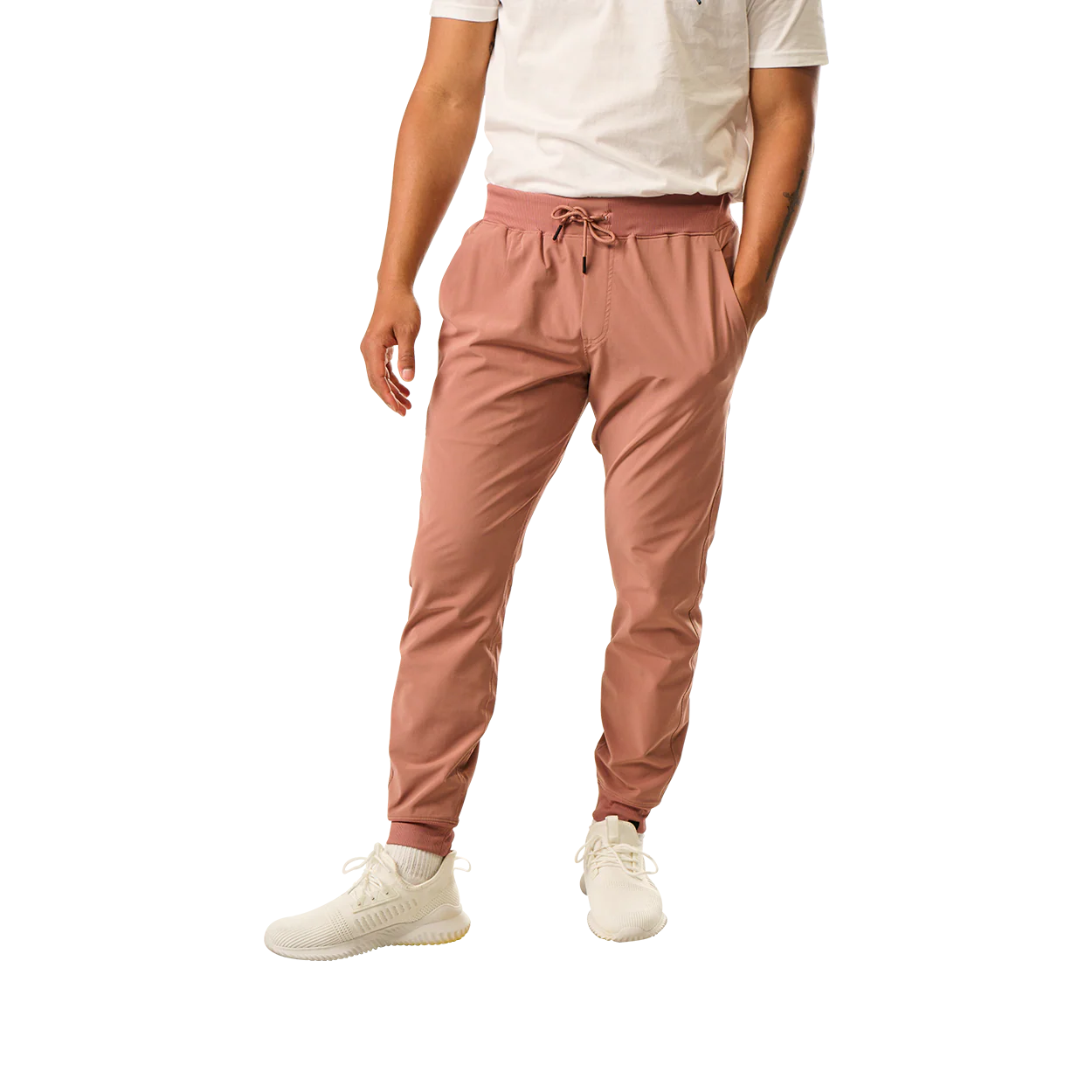 BAUER HOME ICE WOVEN JOGGER CLAY