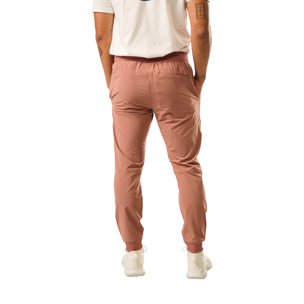 BAUER HOME ICE WOVEN JOGGER CLAY - Image 2