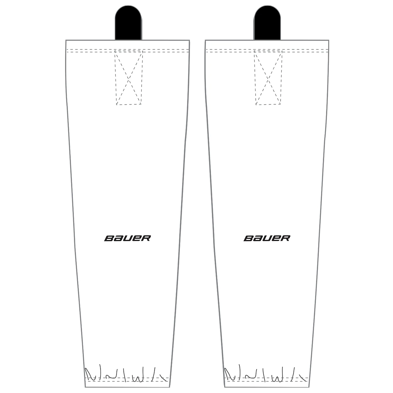 BAUER FLEX STOCK HOCKEY SOCK YOUTH - Image 2