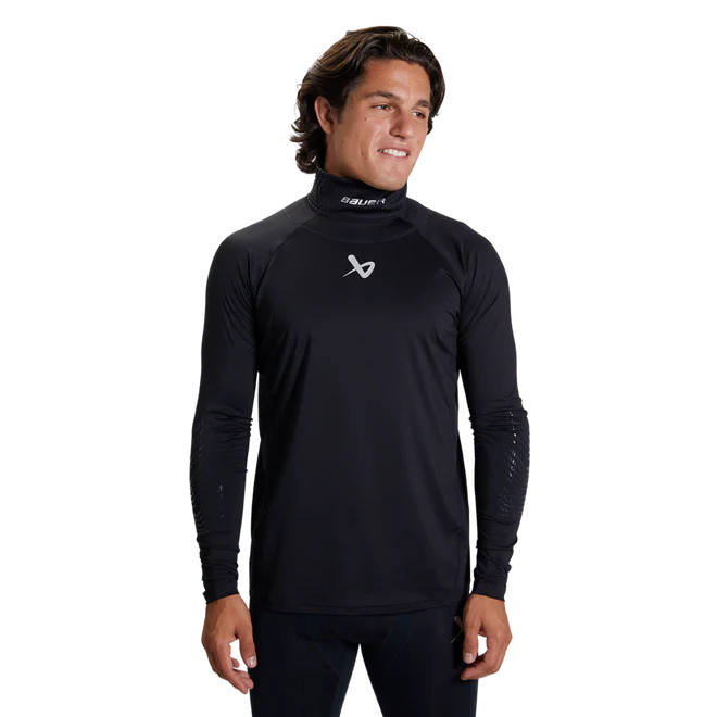 BAUER LS CUT-RESISTANT NECK PROTECT BASE LAYER, SENIOR