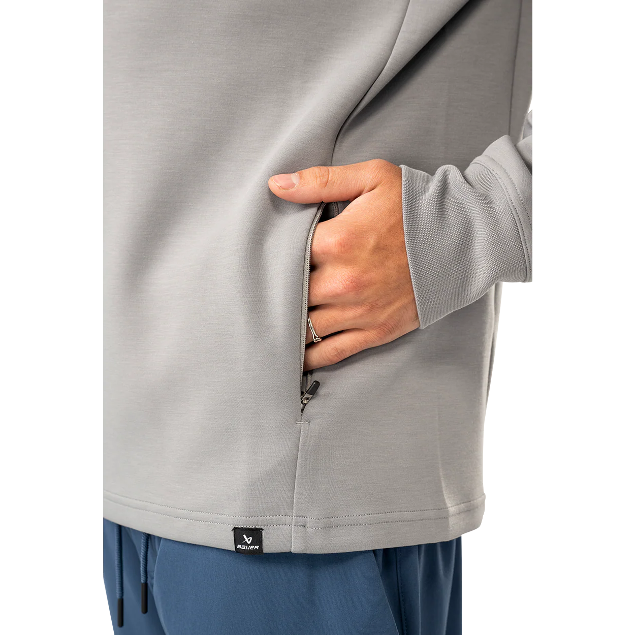 BAUER PRE-GAME HOODIE SENIOR - Image 3