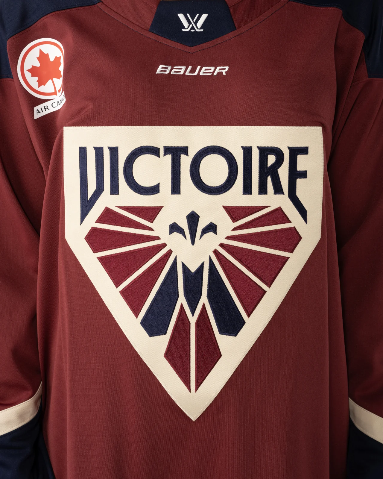 BAUER PWHL HOME JERSEY MONTREAL VICTOIRE ADULT - Image 6