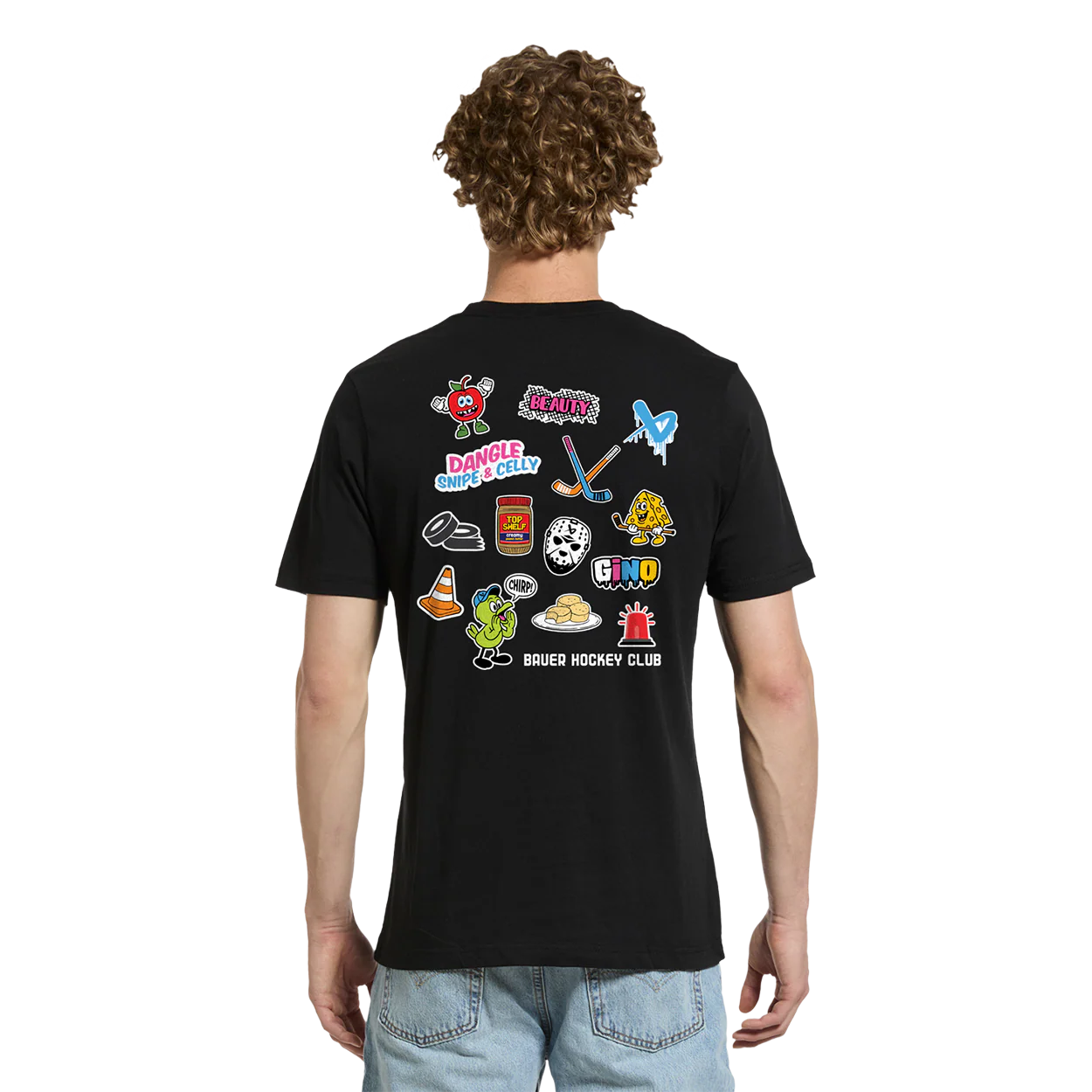 BAUER STICKER TEE SENIOR - Image 2