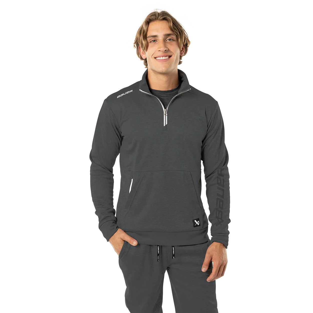 BAUER TEAM FLEECE 1/2 ZIP SENIOR - Image 3