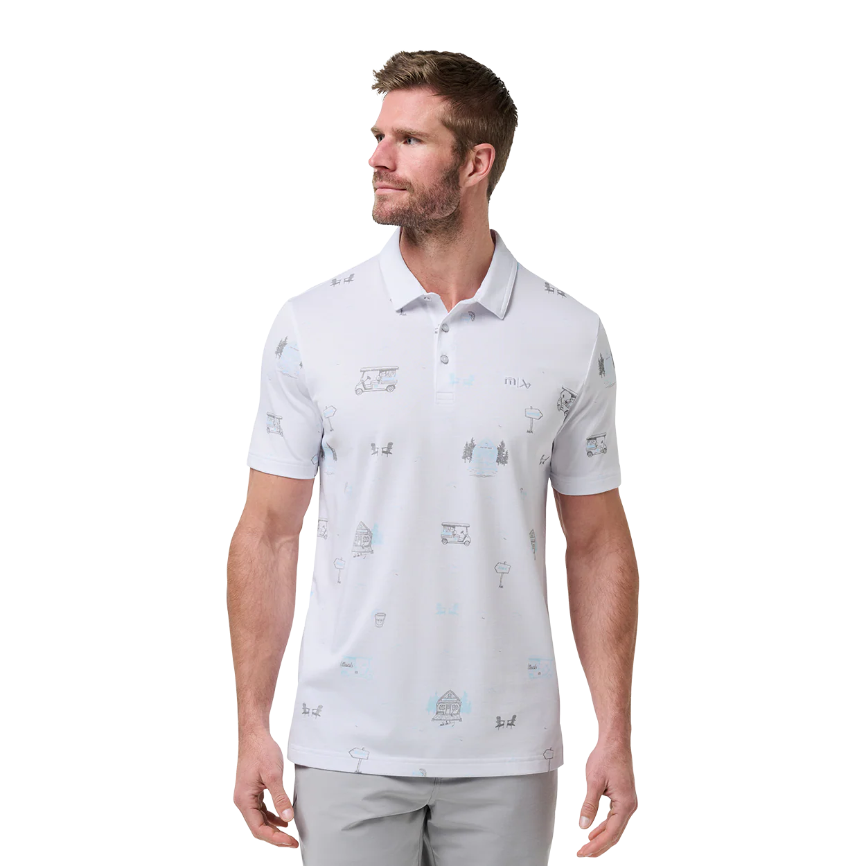 BAUER X TRAVISMATHEW SNOW CHANCE POLO
