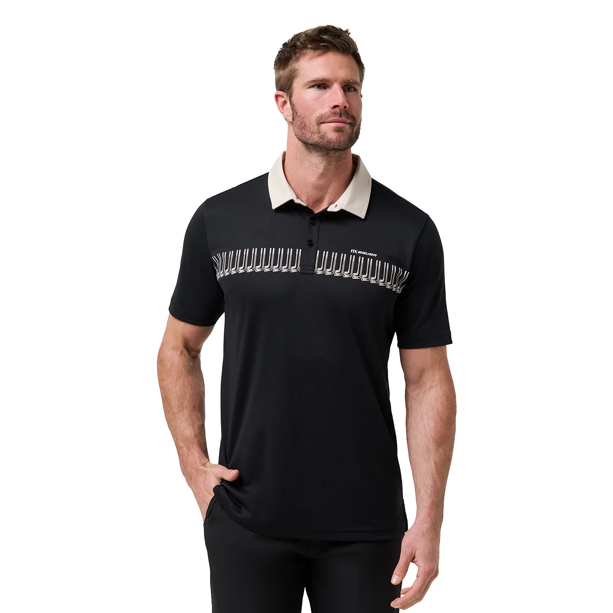 BAUER X TRAVISMATHEW STICK SIDE POLO