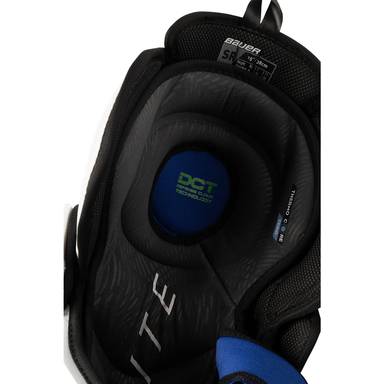 BAUER VAPOR FLYLITE SHIN GUARD INTERMEDIATE - Image 4