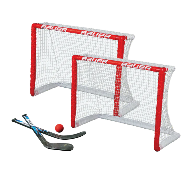 BAUER KNEE HOCKEY GOAL SET - TWIN PACK