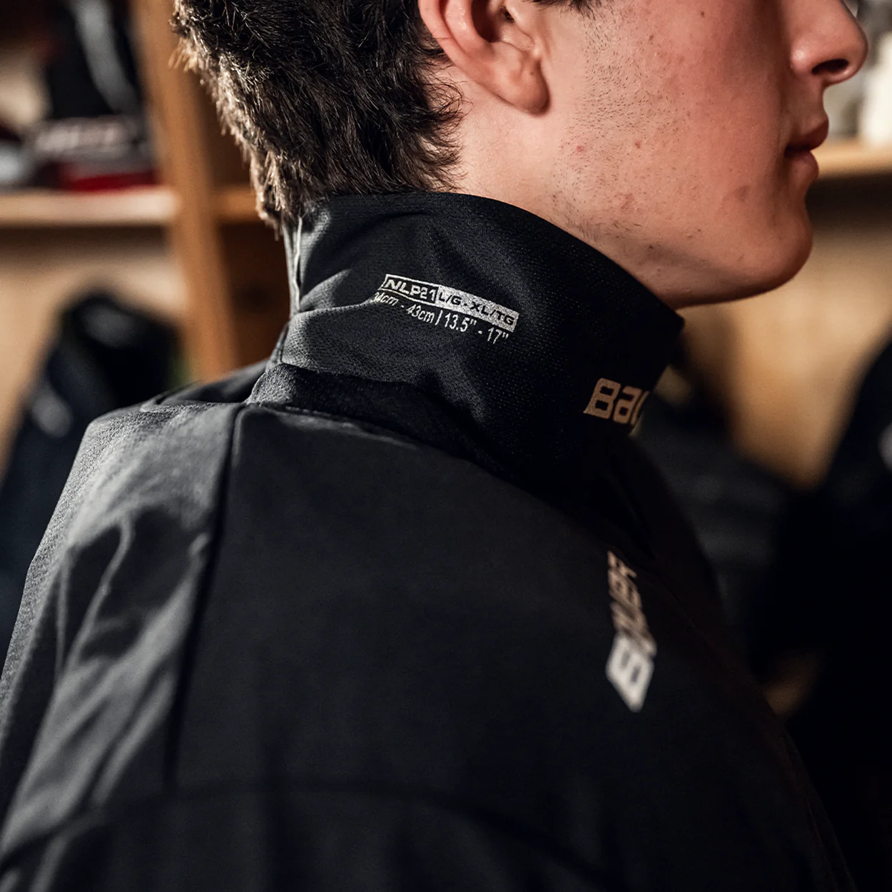 BAUER NG21 PREMIUM CUT-RESISTANT NECK GUARD COLLAR - Image 8