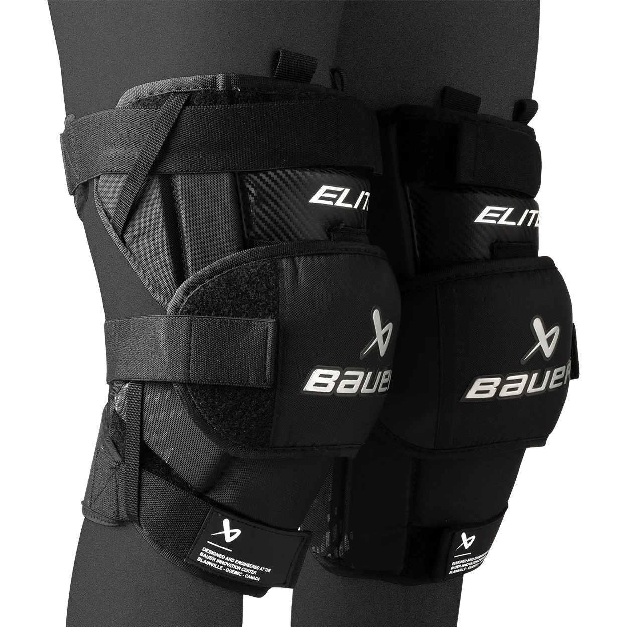 S25 BAUER ELITE KNEE GUARD INTERMEDIATE - Image 3