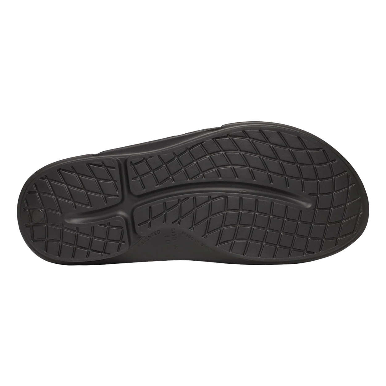 S25 BAUER OOFOS SPORT FLEX SLIDE JUNIOR BLACK - Image 8