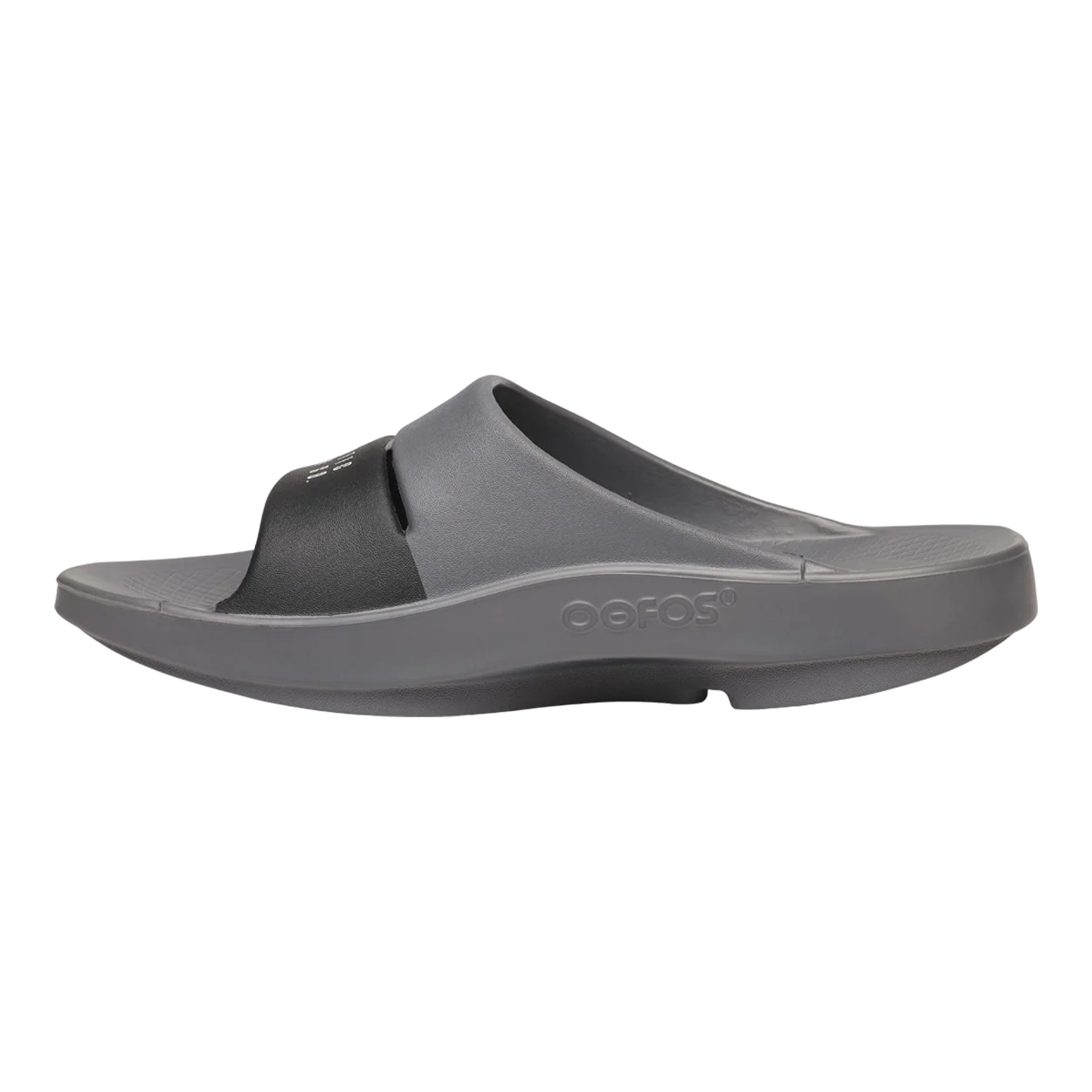 S25 BAUER OOFOS SPORT SLIDE JUNIOR GREY - Image 5
