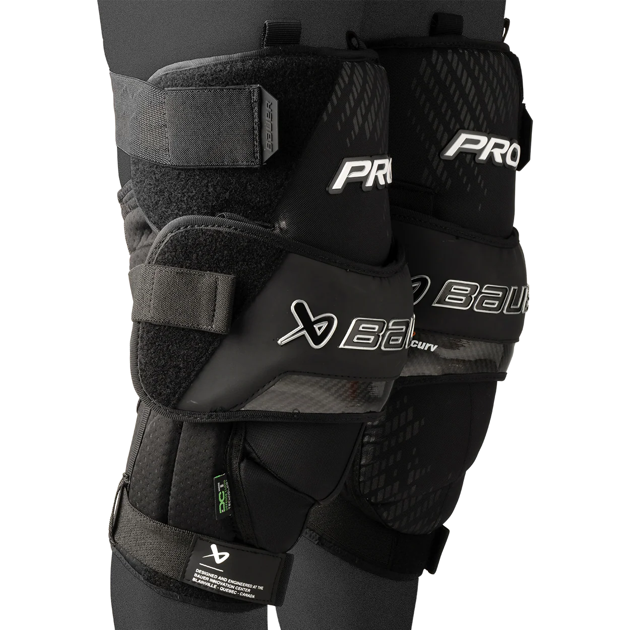 S25 BAUER PRO KNEE GUARD INTERMEDIATE - Image 4