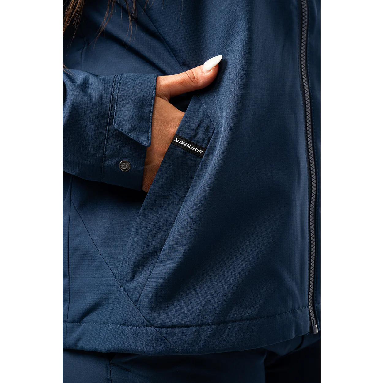 S25 BAUER WOMENS TEAM LIGHTWEIGHT JACKET - Image 6