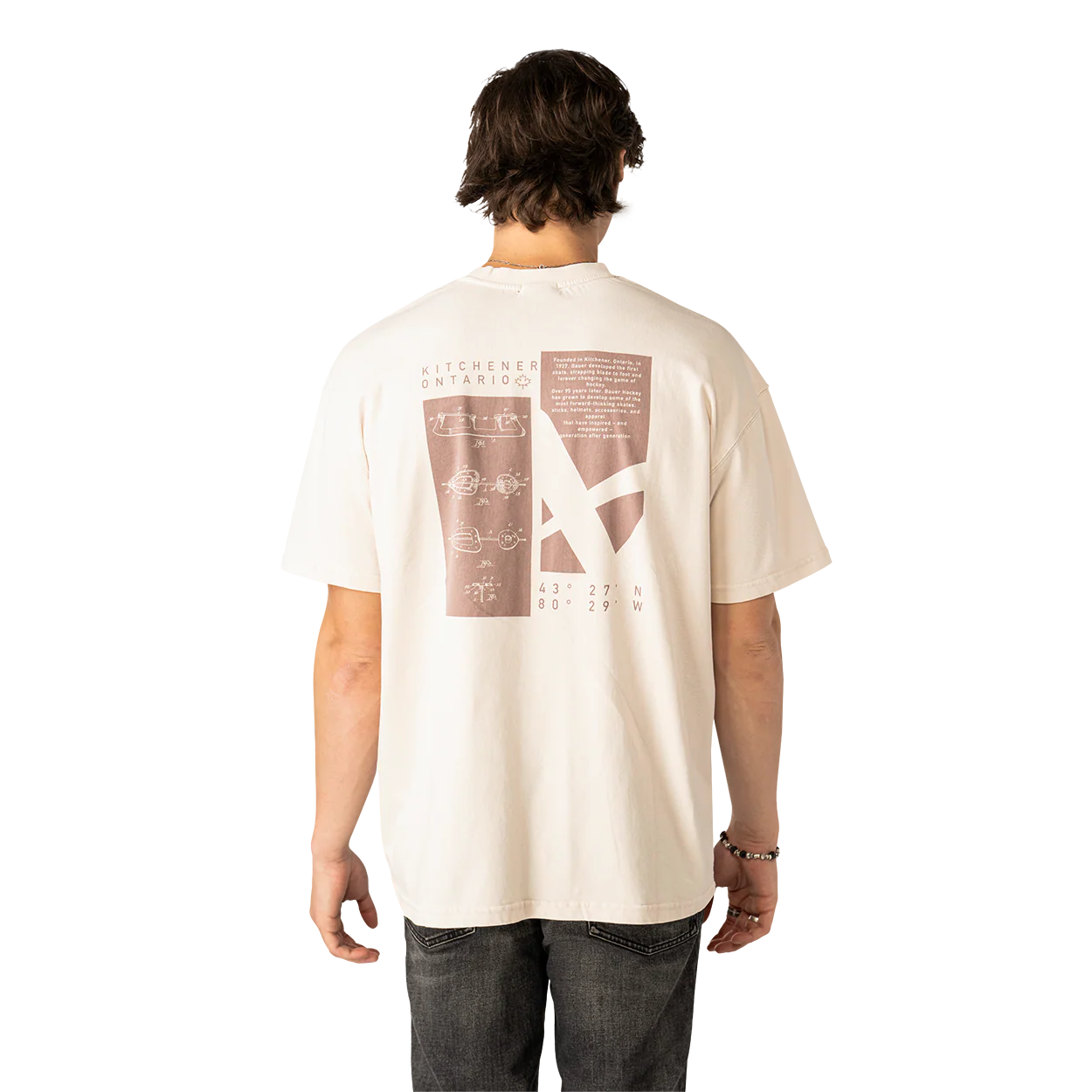 BAUER Opal Boxy Tee Senior - Image 4