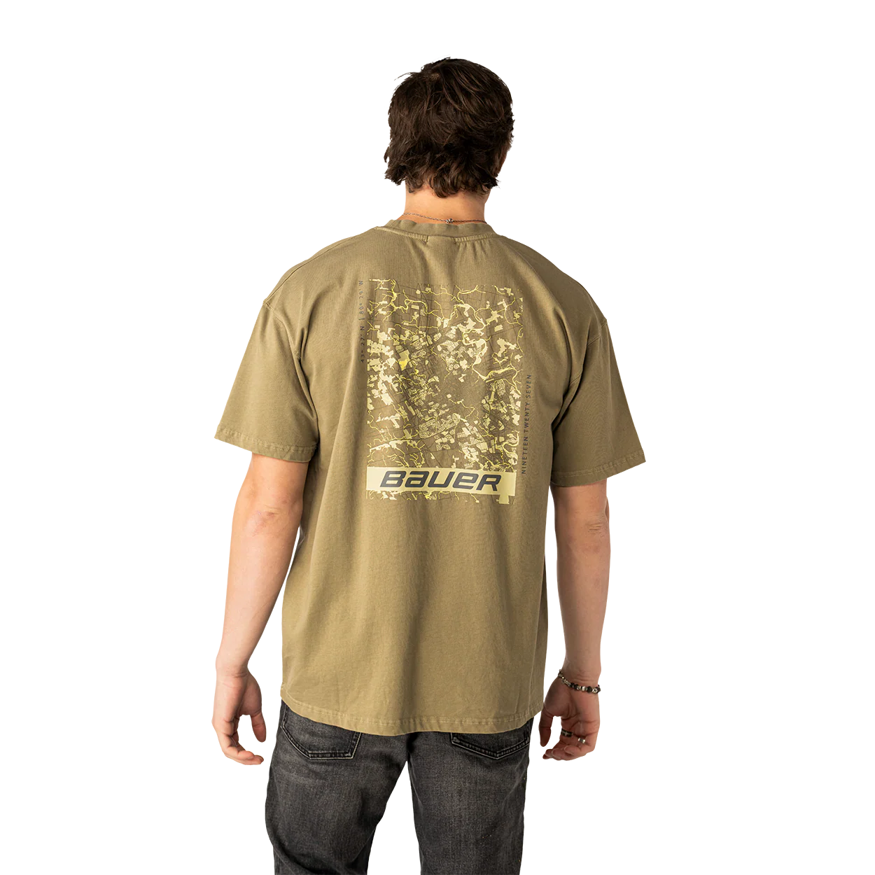 BAUER Moss Boxy Tee Senior - Image 4