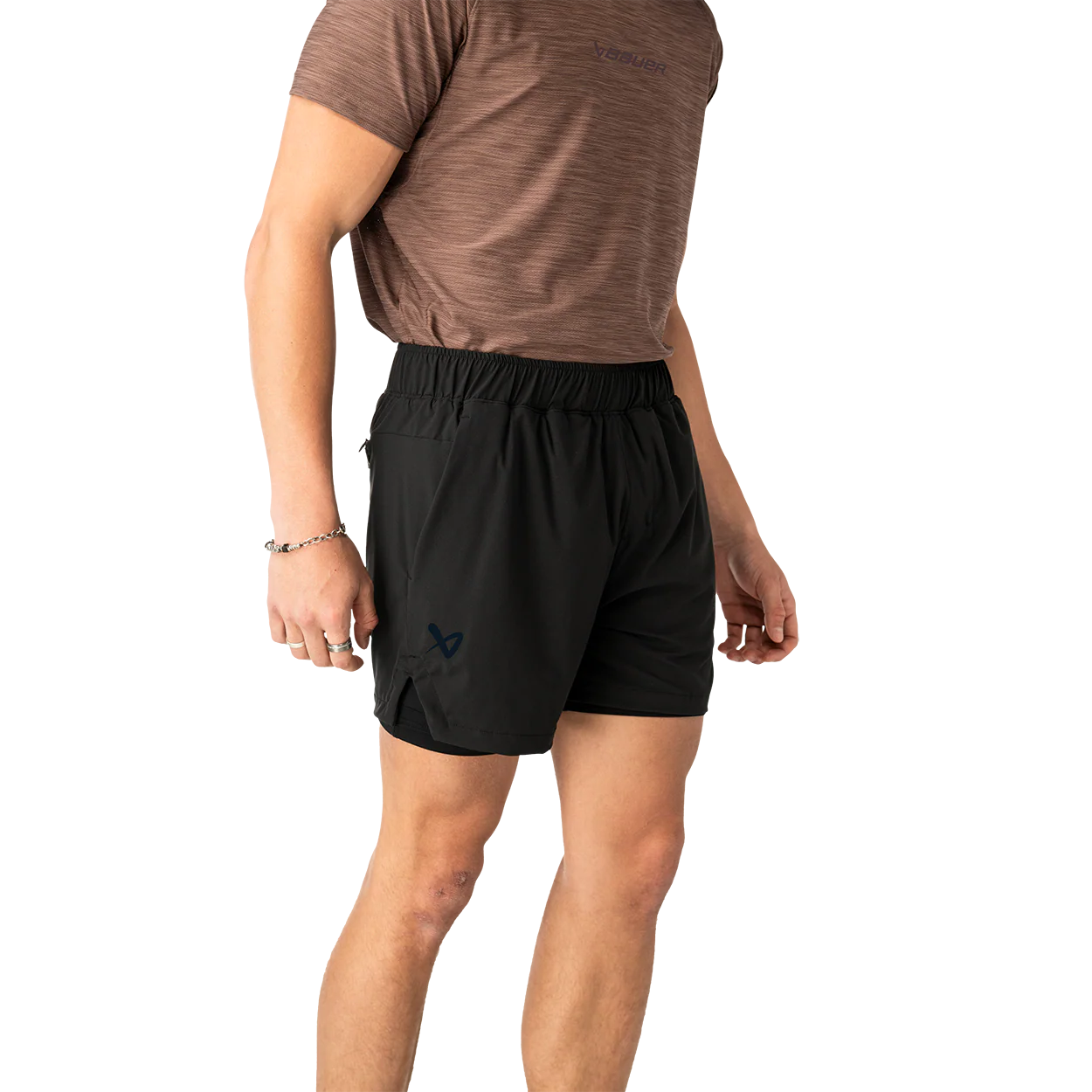 BAUER Ice to Gym Lined Train Short Senior - Image 4