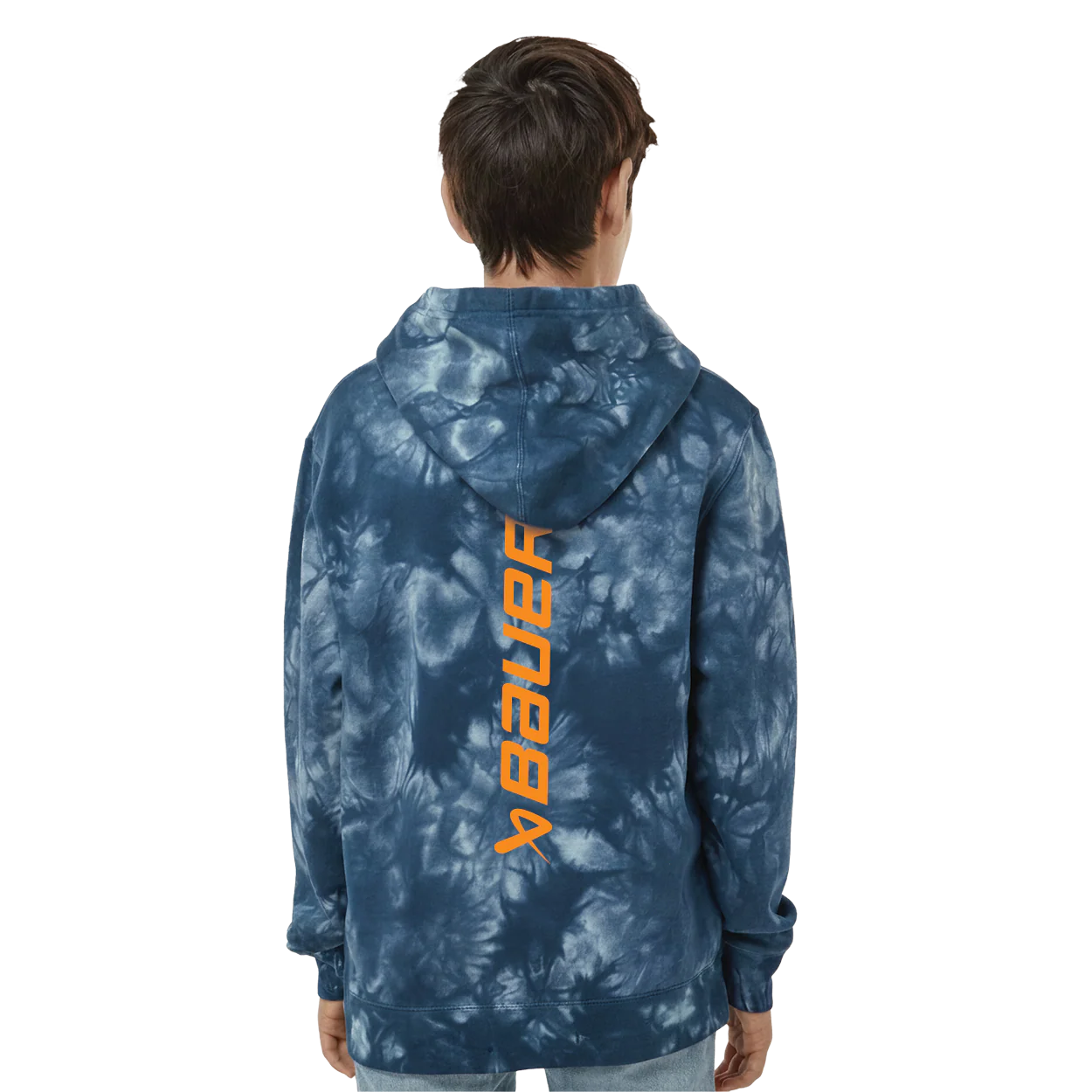 BAUER x SWAGGY TIE DYE HOODIE YOUTH - Image 2