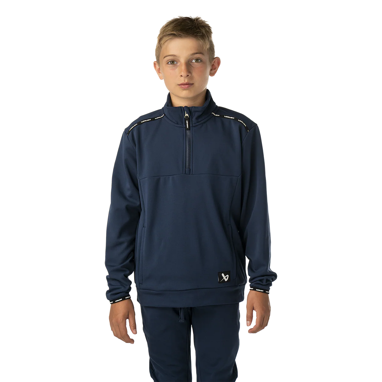 BAUER TEAM FLEECE 1/2 ZIP YOUTH - Image 2