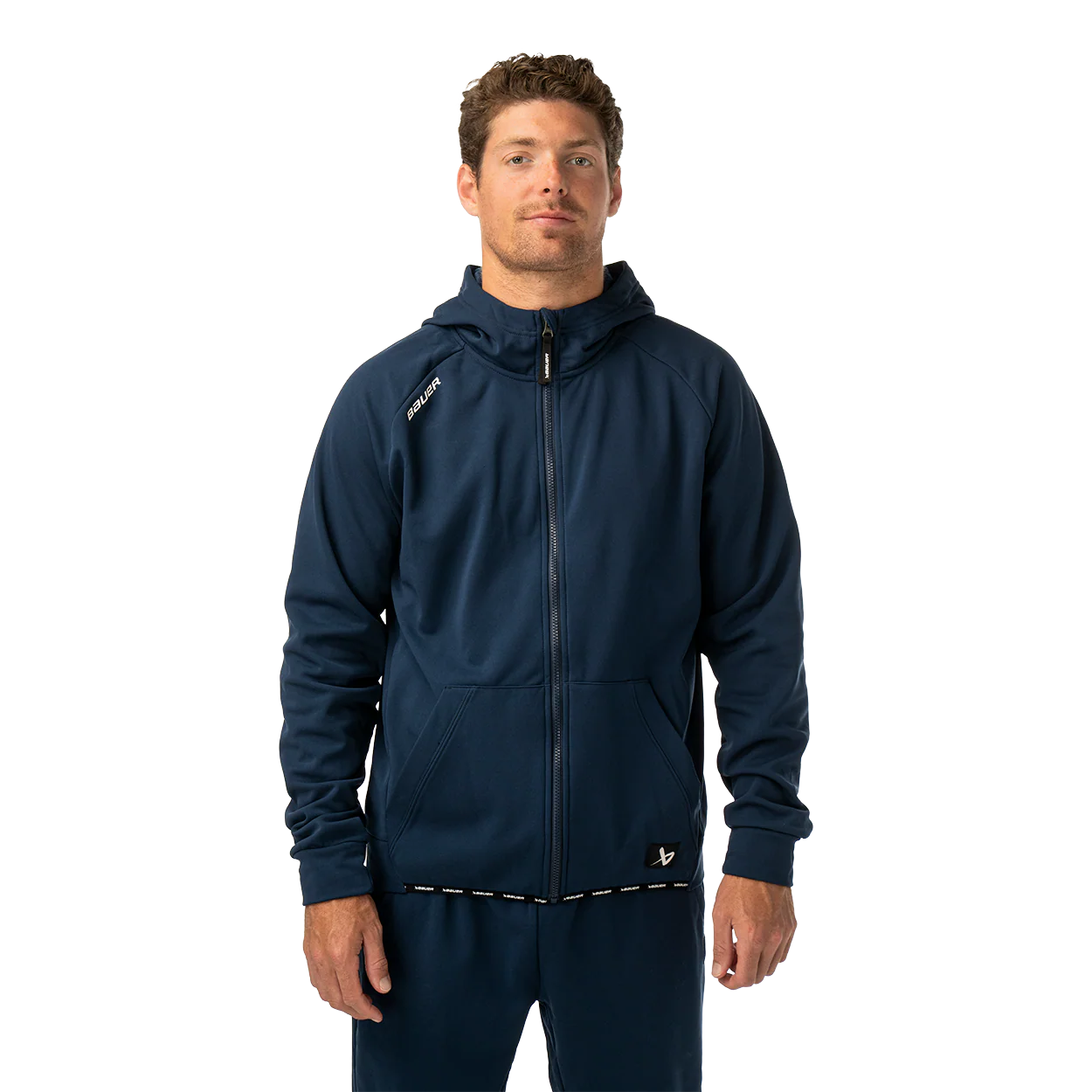 BAUER TEAM FLEECE ZIP HOODIE SENIOR - Image 12