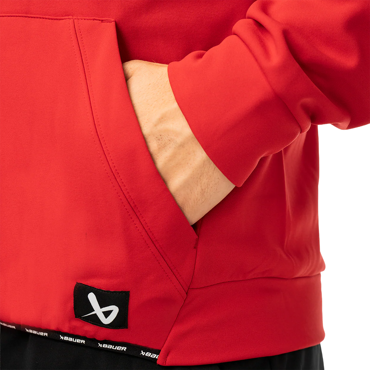BAUER TEAM FLEECE ZIP HOODIE SENIOR - Image 19