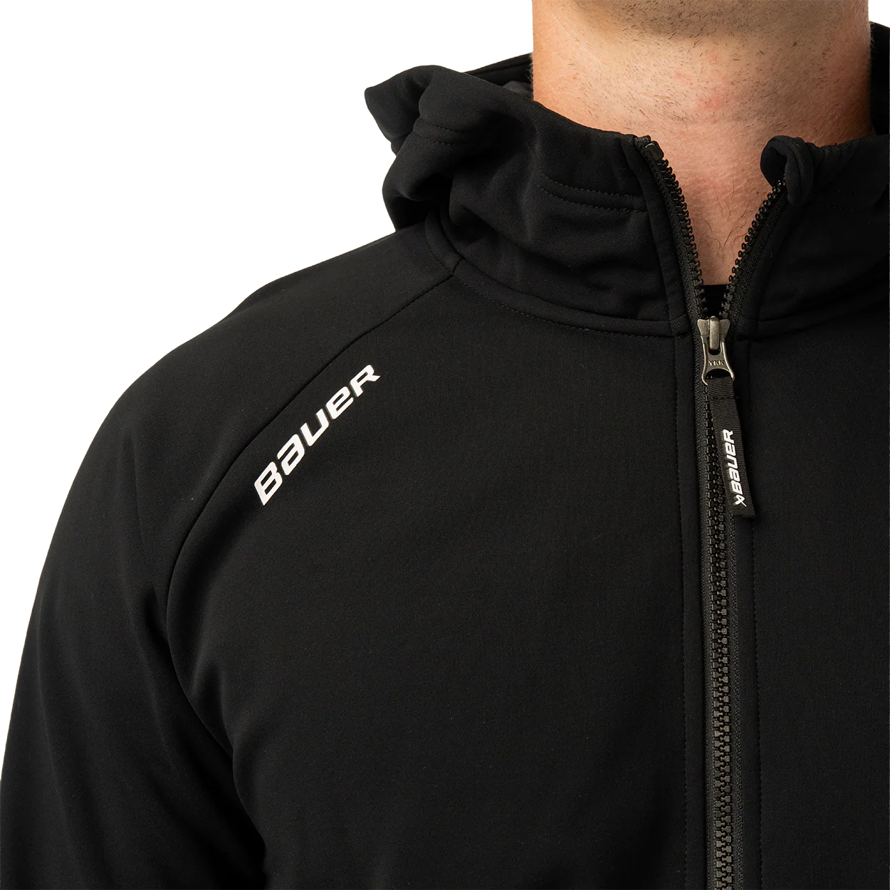 BAUER TEAM FLEECE ZIP HOODIE SENIOR - Image 2