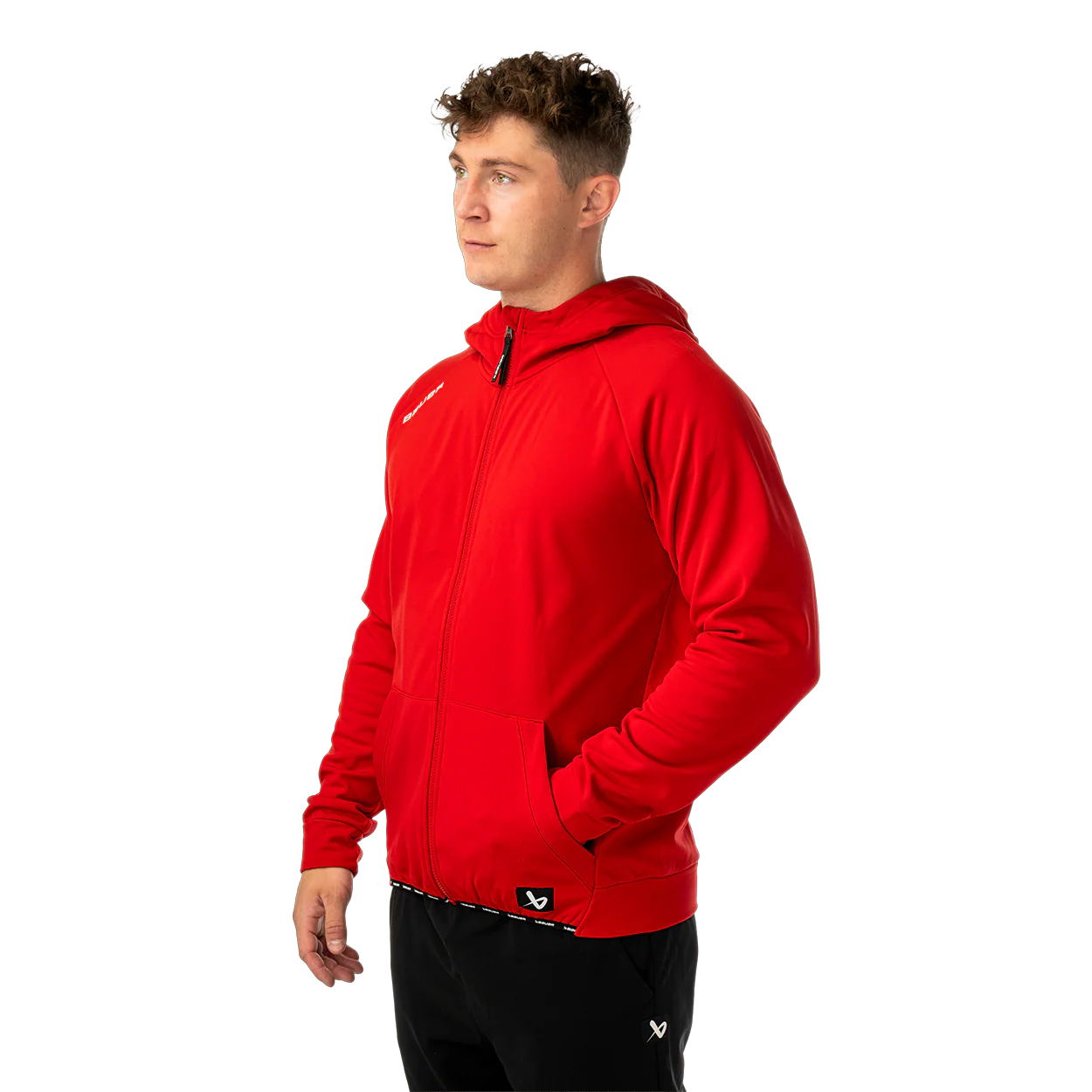 BAUER TEAM FLEECE ZIP HOODIE SENIOR - Image 22