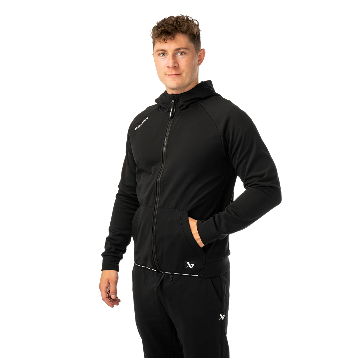 BAUER TEAM FLEECE ZIP HOODIE SENIOR - Image 6