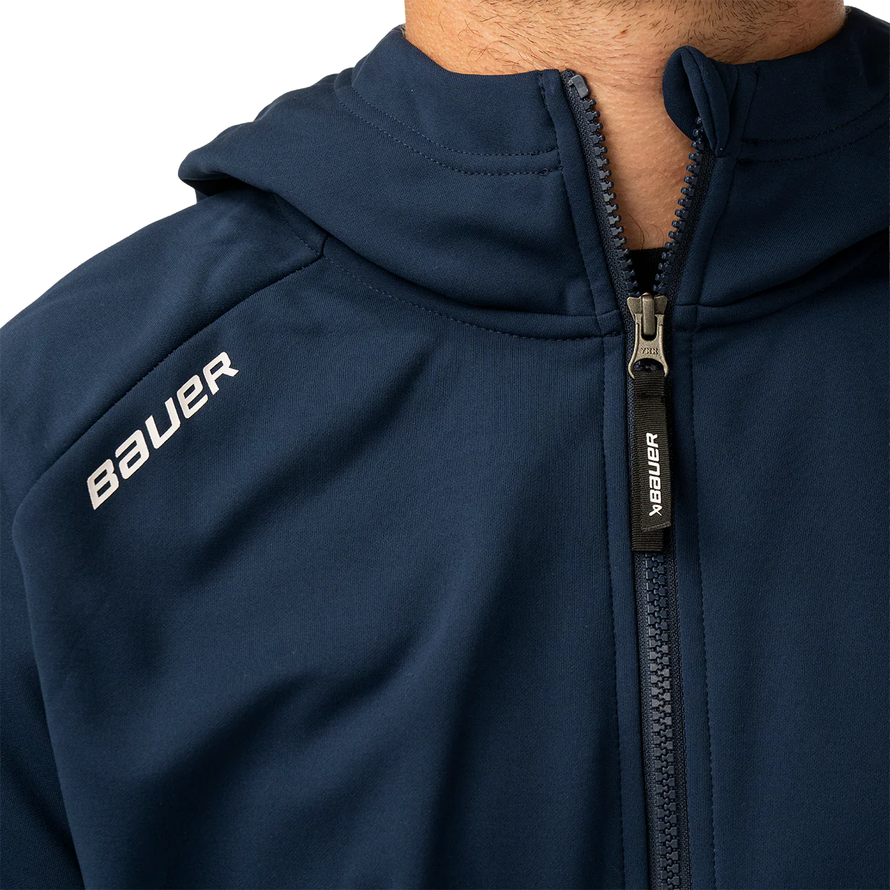 BAUER TEAM FLEECE ZIP HOODIE SENIOR - Image 8