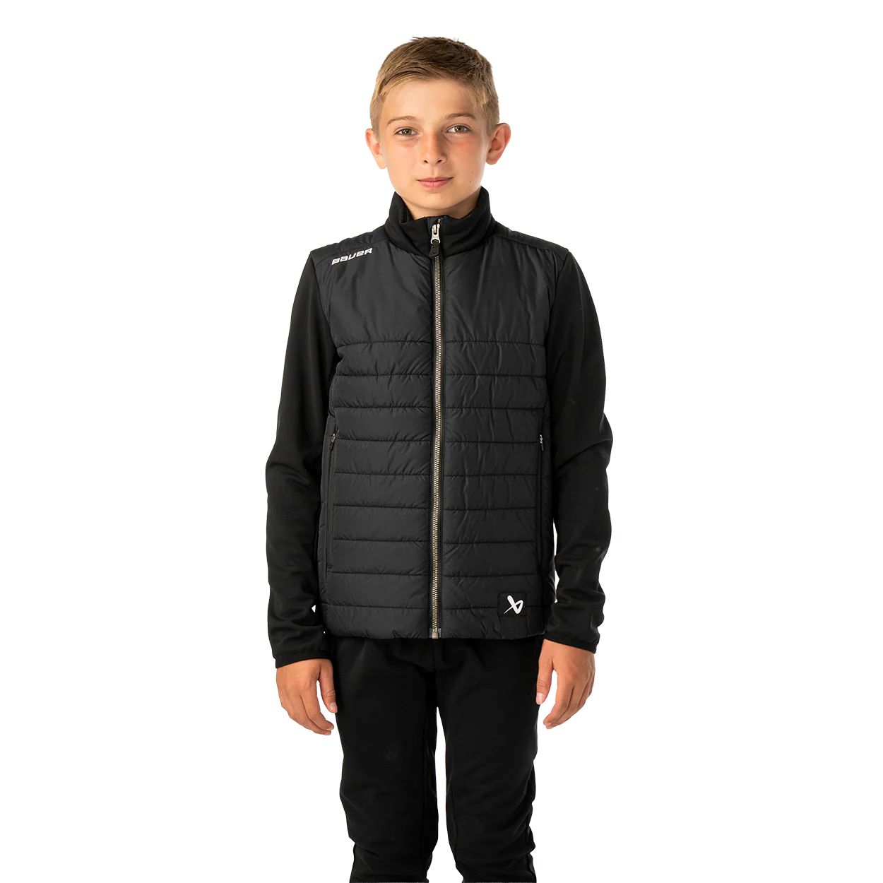 BAUER TEAM HYBRID JACKET YOUTH - Image 4